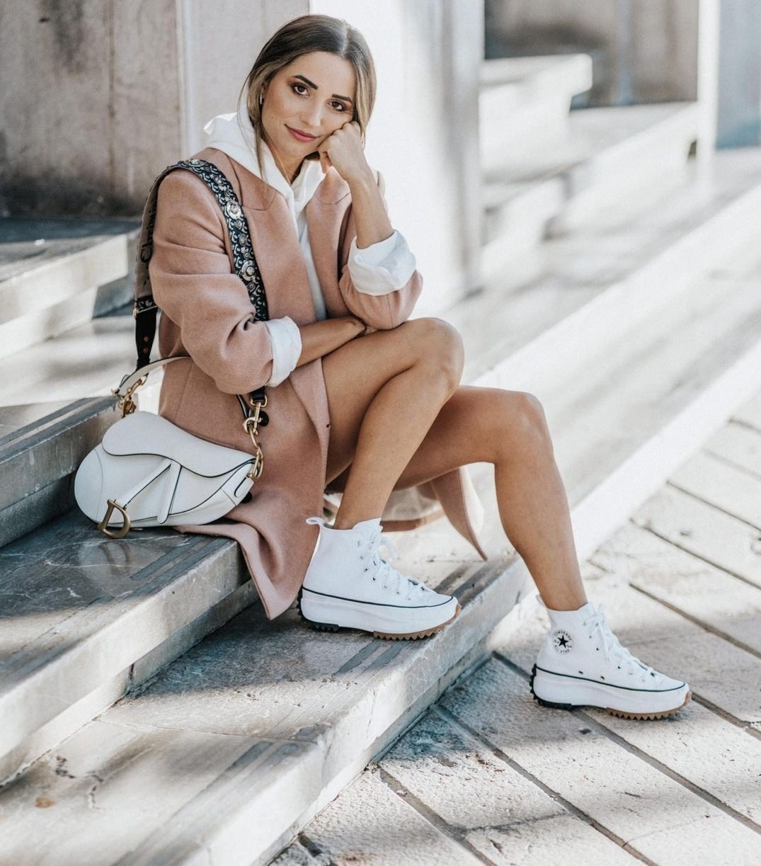 CONVERSE RUN STAR HIKE LONA WHITE