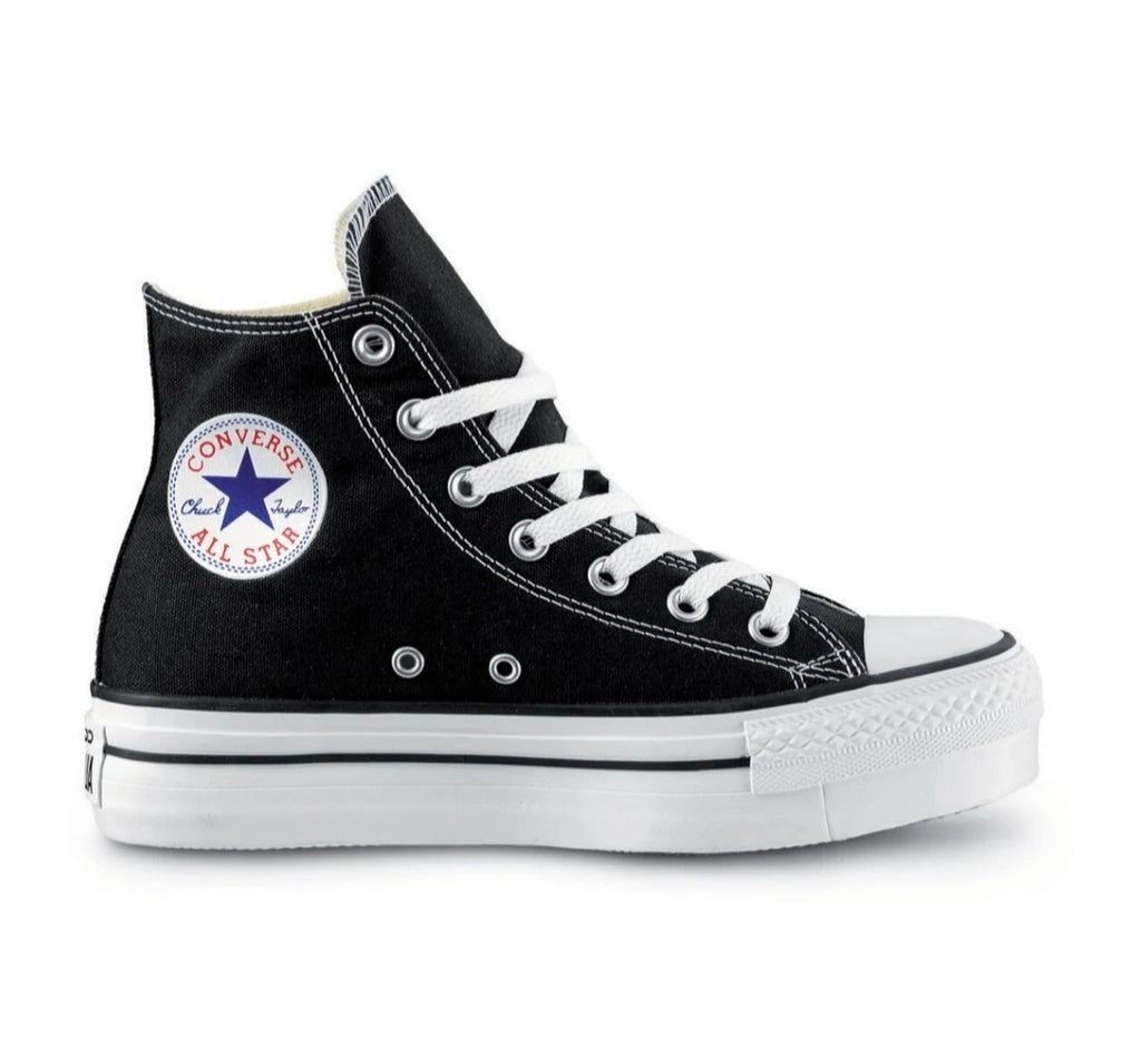CONVERSE CLASSIC LONA PLATAFORMA 3,5CM TELA BLACK
